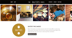 Desktop Screenshot of baxtersfinecandies.com